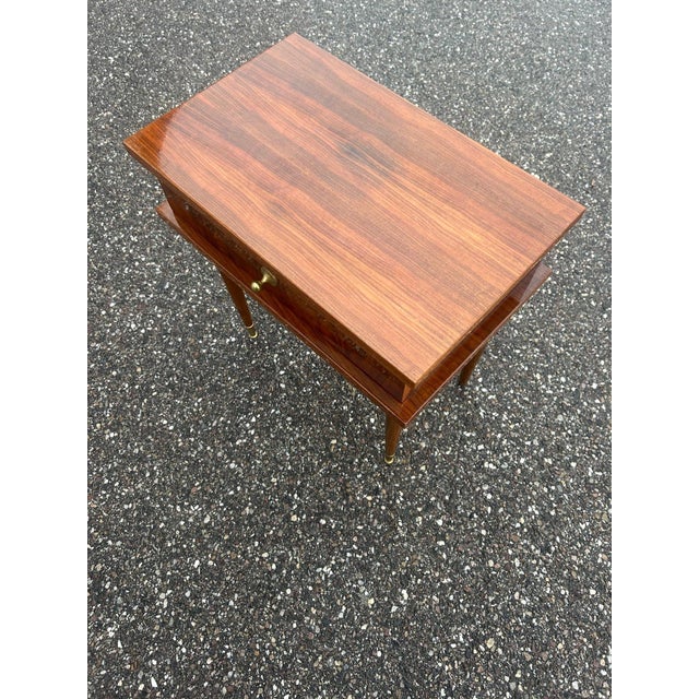 Wood Bedside Tables, 1950, Set of 2 For Sale - Image 7 of 17