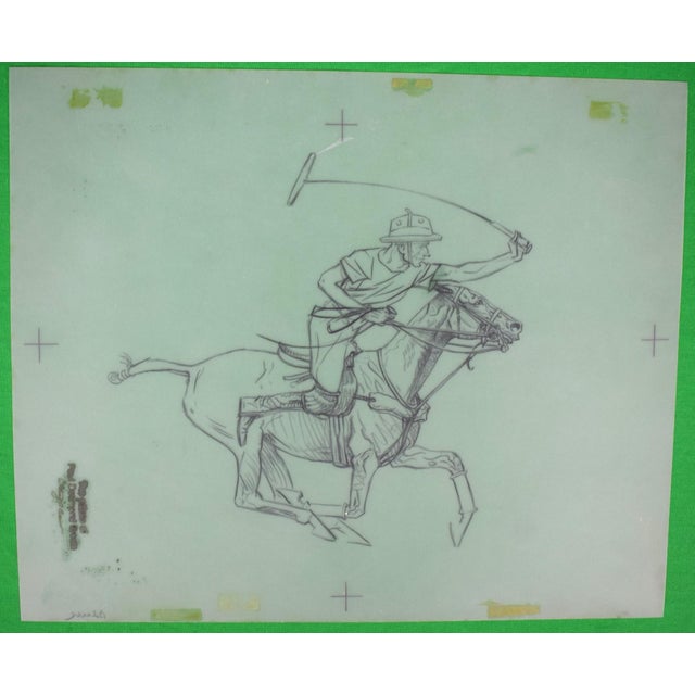 Art Sz: 9 7/8"H x 12"W Provenance: The Estate of Paul Desmond Brown