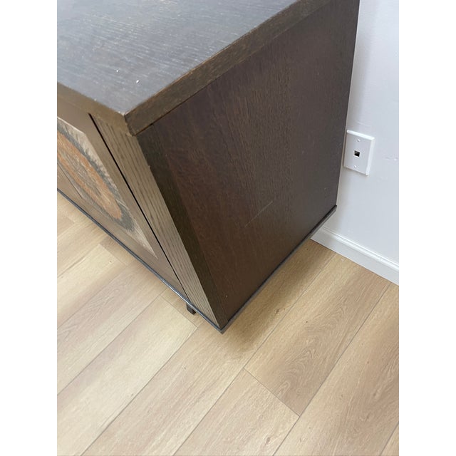 Brown Danish Modern Sideboard by Gangsø Møbler, 1970s, Denmark For Sale - Image 8 of 9