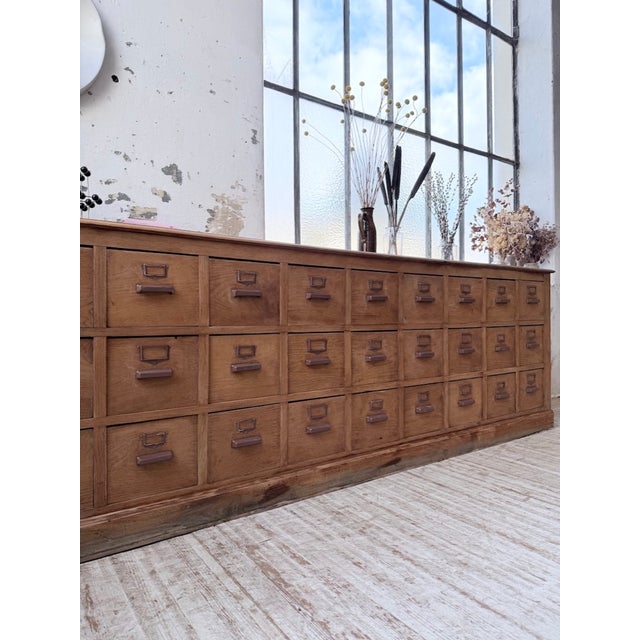 Oak Workshop Cabinet, 1950s For Sale - Image 17 of 18
