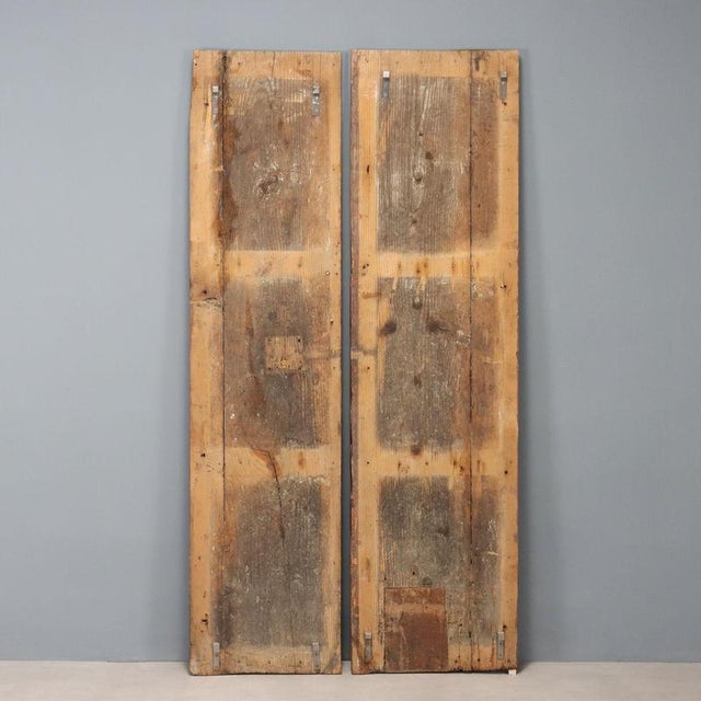 Painted Fir Panels, Set of 2 For Sale - Image 10 of 12