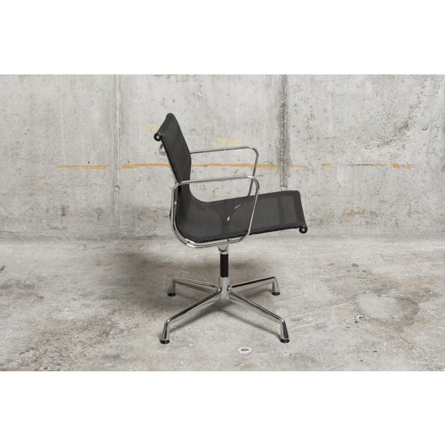 Black EA108 Swivel Chairs by Ray and Charles Eames for Vitra, 2006, Set of 2 For Sale - Image 8 of 15