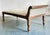 Chocolate Vintage Boho Inlay Chaise Lounge For Sale - Image 8 of 10