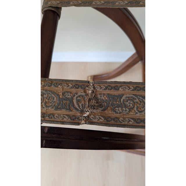 Mid 20th Century Mahogany Luggage Rack For Sale - Image 9 of 12