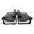 Hombre Leather Lounge Chairs by Burkhard Vogtherr for Rosenthal, 1970, Set of 2 For Sale - Image 17 of 18
