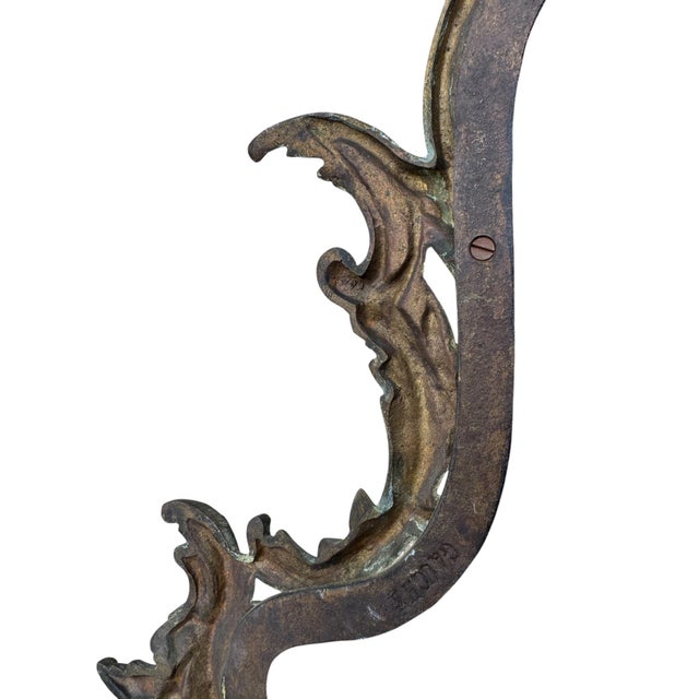 Bronze Fire Screen by Charles Casier For Sale - Image 10 of 11