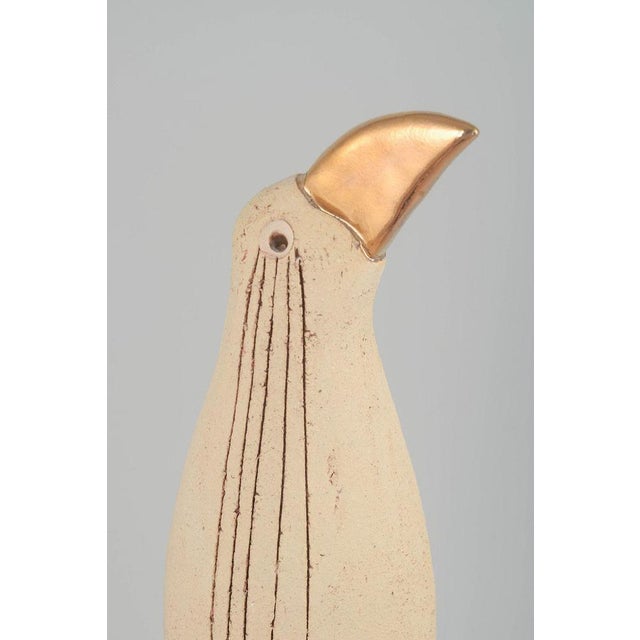 Polish Ceramic Bird by Ewa Budzowska, 1980s For Sale - Image 3 of 5