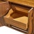 Broyhill Brasilia Mid Century Walnut and Brass 9 Drawer Lowboy Dresser For Sale - Image 9 of 11