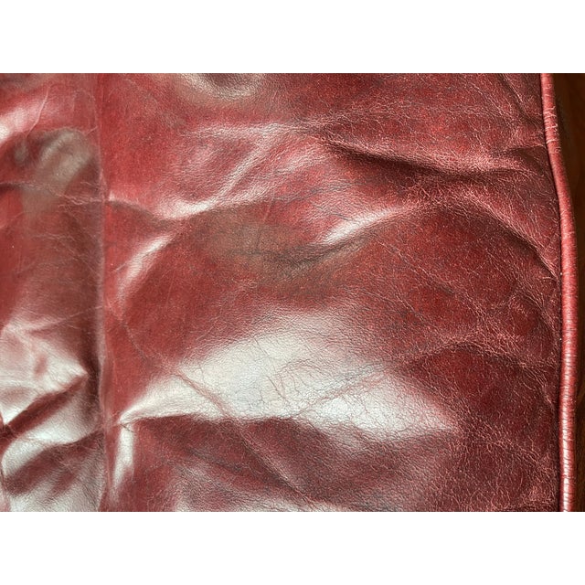 Old Hickory Leather Club Chairs (2) For Sale In Denver - Image 6 of 9