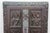 Brown Antique Folk Art Anno 1716 Geometric Carved Oak Door Handle Wall Plaque 19" For Sale - Image 8 of 11