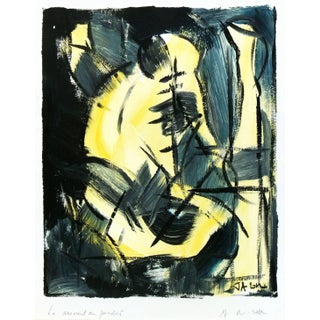 Jacques Alary, Abstract Painting - Paradise For Sale