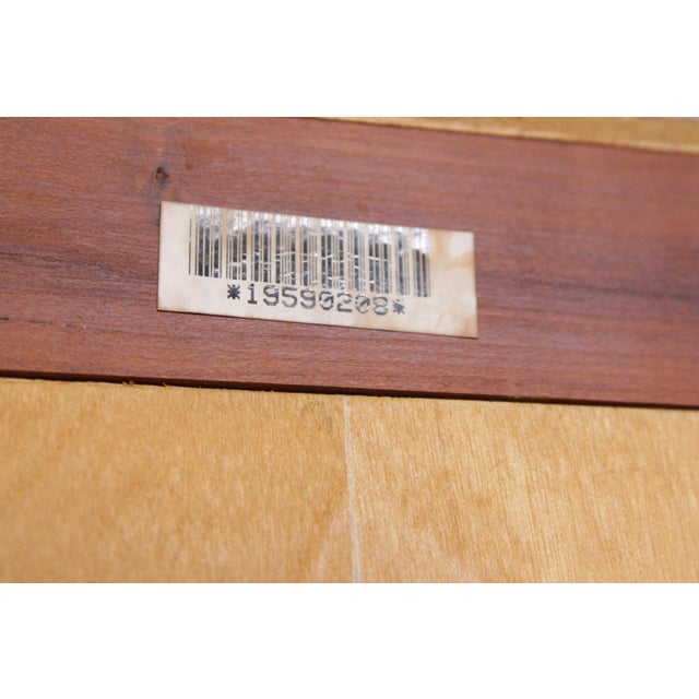 Stickley Cherry 4 Door Cherry Tv Armoire For Sale - Image 18 of 18
