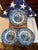 Blue 1970s Liberty Blue “Old North Church” Serving Bowls | English Ironstone Americana Collection - Set of 3 For Sale - Image 8 of 9