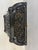 Metal Antique French Decorative Fireplace Insert with Ornate Cast Iron in Black, 1900s For Sale - Image 7 of 15