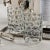 Contemporary Abbeville Glass Tumblers, Set of 4, Gray For Sale - Image 3 of 3
