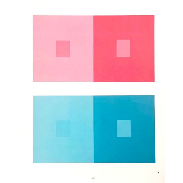 Artist: Josef Albers Country: Germany - USA Title: Plate VI-1 Paper Size: 13.50 x 10.50 inches on Munken Print Cream...