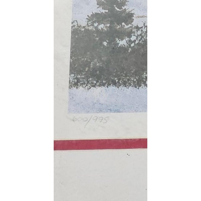 American 1990s Framed Limited Edition Hand Signed Lithograph "Patience" by Jane Wooster Scott For Sale - Image 3 of 5
