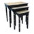 Vintage Faux Bamboo Monkey Nesting Tables – Set of Three For Sale