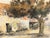 Brass Simone Haumont La Place Du Village Et La Cour De Ferme Original Print, Signed For Sale - Image 8 of 12