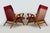 Wood Set of Mid-Century Armchairs by by František Jirák for Tatra, 1960s For Sale - Image 7 of 18