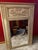 Wood Vintage Mid Century Revival French Style Provance Trumeau Mirror For Sale - Image 7 of 7