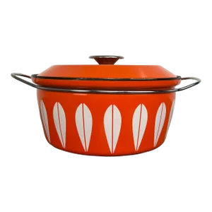 Catherine Holm Enamel “Lotus” Lidded Dutch Oven