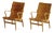 Mid-Century Modern Swedish Model Eva Chairs by Bruno Mathsson, 1960s, Set of 2 For Sale