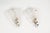 Pair of Italian Murano glass wall lamps, produced during the 1980s. Both are in very good and undamaged condition, with...