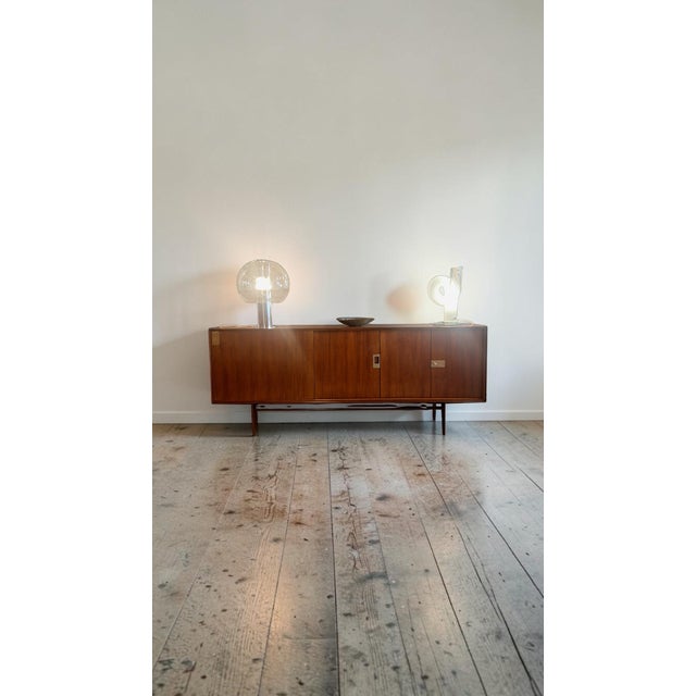 Wood Teak Sideboard by Edmondo Palutari for Dassi, Italy, 1960s For Sale - Image 7 of 10