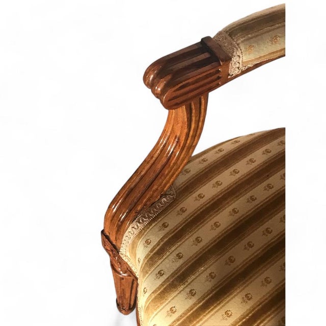 Louis XVI Armchairs, France, 1780s, Set of 4 For Sale - Image 10 of 11