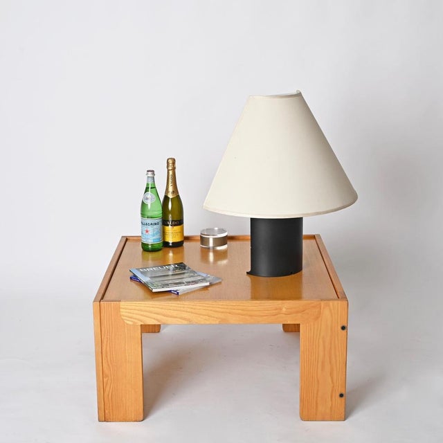 Large Edipo Table Lamps attributed to Barbaglia and Colombo for Paf, Italy, 1980s, Set of 2 For Sale - Image 3 of 18