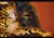 1970s Hollywood Regency Cheetahs and Roman Helmet Oil on Burlap, Signed Wyman For Sale In Denver - Image 6 of 9