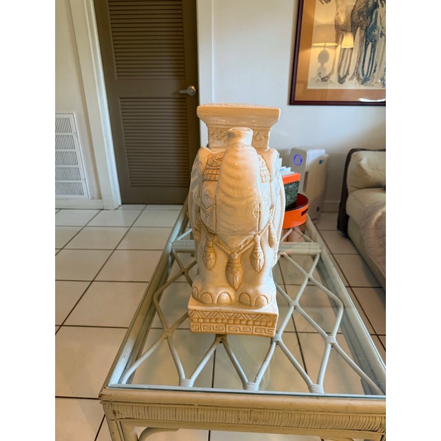 Vintage Asian Ceramic Elephant Garden Stool For Sale In Miami - Image 6 of 7