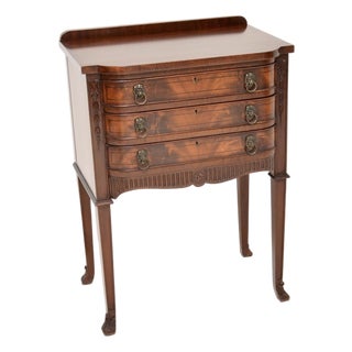 Antique Sheraton Style Server Side Table, 1930s For Sale