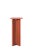 Transitional RS Barcelona Plec Steel Pedestal, Terracotta For Sale - Image 3 of 3