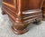 Pair of Cognac Finish Banded Cherry Nightstands For Sale - Image 12 of 18