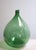 Italian Demijohn / Carboy originally used for transporting wine (ca. early 20th Century, Italy). Bulbous ballon/teardrop...