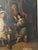 Framed Oil on Board "Boy Painting a Portrait", Mid-20th Century