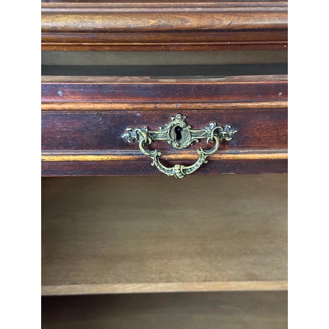 Brown Vintage Viennese Baroque Sideboard, 19th Century For Sale - Image 8 of 9