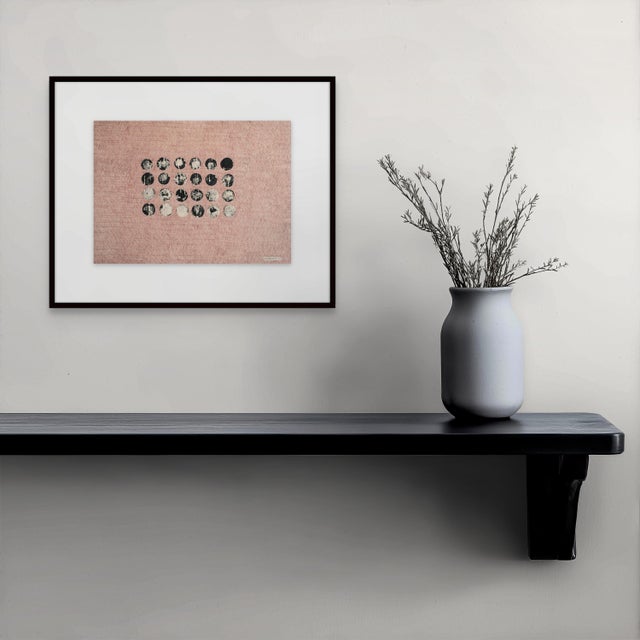 Abstract Contemporary Abstract Ink on Paper "Sur L'étagère" by Jérémie Iordanoff For Sale - Image 3 of 8