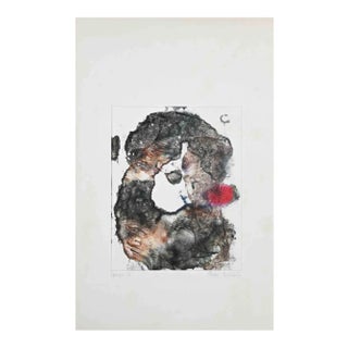 Peter Dischlet, Abstract Composition, 1973, Original Watercolor For Sale
