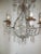 French Beaded Balloon Crystal Chandelier, Circa 1940 For Sale - Image 4 of 11