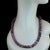 2020s Ajd 23.5 Inch Elegant Raspberry Red Rhodonite Necklace For Sale - Image 5 of 5