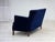 Danish Two-Seater Sofa in Dark Blue Furniture Velour, 1960s For Sale - Image 11 of 15