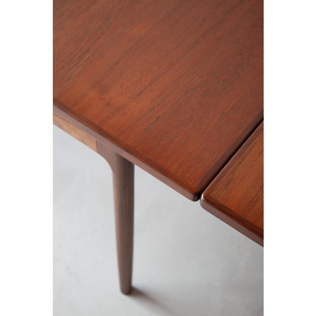 Wood Extending Dining Table from Ib Kofed-Larsen, 1960s For Sale - Image 7 of 7
