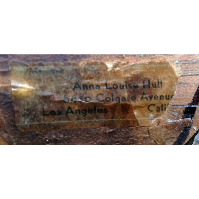 Anna Louise Hull Moonlit Waves Oil on Cardboard Seascape 1920 Chairish