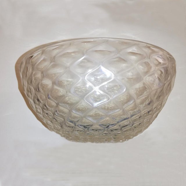 Mid-Century Bowl by Ercole Barovier for Barovier & Toso, in Good conditions. Designed 1920 to 1949