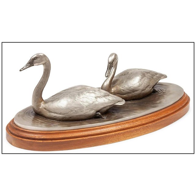 Realism 1980s Swan Lake, Chester Comstock For Sale - Image 3 of 4