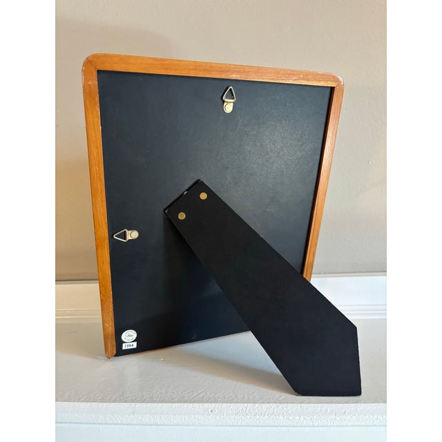 Contemporary "Holding Still" Original Watercolor Painting Signed and Framed For Sale - Image 3 of 3