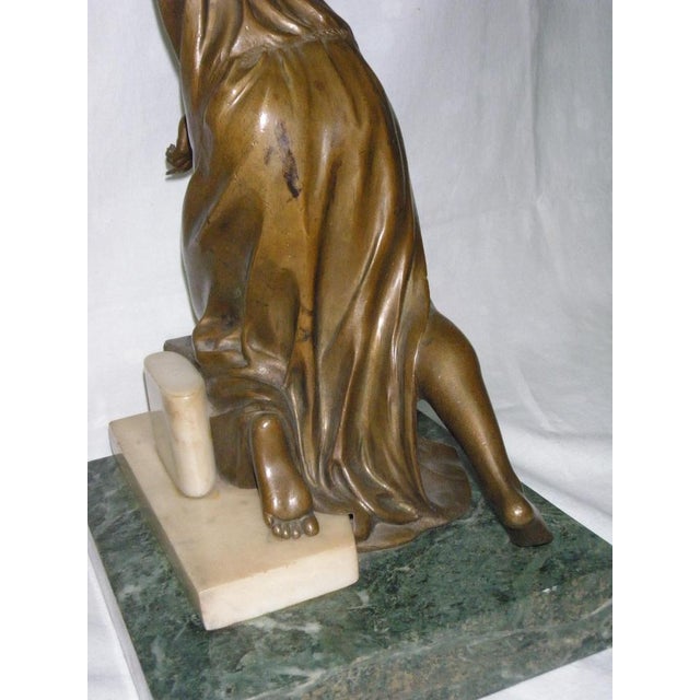 Allegorical Figure, 19th Century, Bronze For Sale - Image 14 of 18